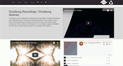 Desktop Screenshot of droidsong.com